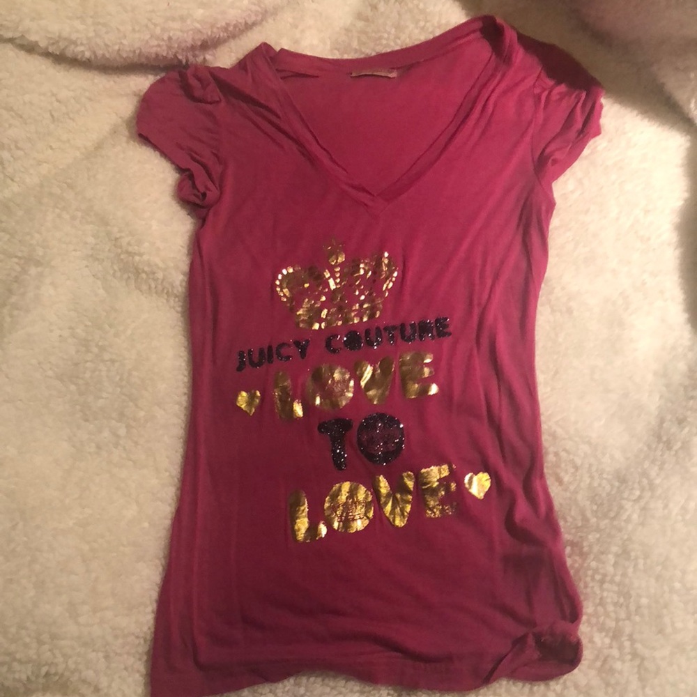 Juicy Couture pink shirt!